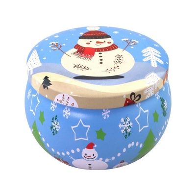 Caramelo respetuoso del medio ambiente modificado para requisitos particulares de Tin Gift Box For Christmas Halloween del metal