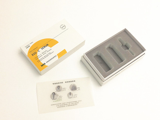 Los productos para el cuidado de la piel empapelan la caja de regalo de lujo que el modelo sólido modificó la caja para requisitos particulares de empaquetado