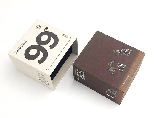 La textura ondulada de M2M Coffee Packaging Boxes saca el empaquetado