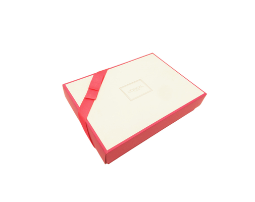 El plegamiento cosmético modificado para requisitos particulares Kraft de la pestaña del cajón de lujo glosa las cajas de papel de empaquetado