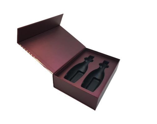 Caja de regalo de lujo de encargo con la tapa y bolsa de papel reemplazable de la cinta para el día de tarjetas del día de San Valentín