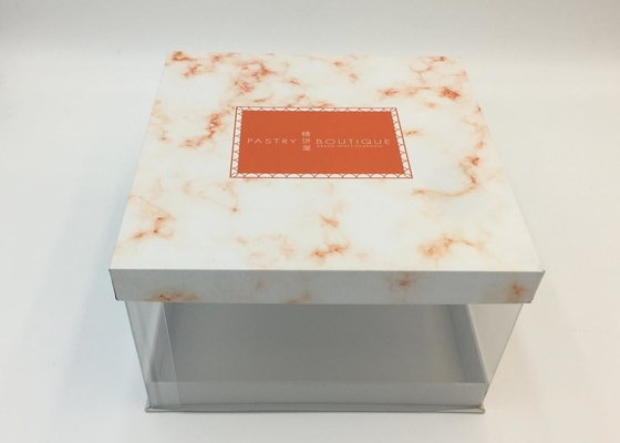 caja de papel de empaquetado del chocolate de Kraft de la caja del chocolate de 200x100x80m m con el divisor