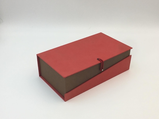 La caja de regalo portátil de la sorpresa del día de tarjeta del día de San Valentín de caja de regalo del chocolate de la manija del cajón modificó para requisitos particulares