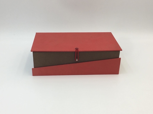 La caja de regalo portátil de la sorpresa del día de tarjeta del día de San Valentín de caja de regalo del chocolate de la manija del cajón modificó para requisitos particulares