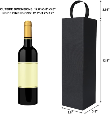 Cajas de Champagne Magnetic Closure Collapsible Wine del licor con la tapa y la manija