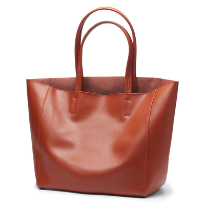 Las señoras fronterizas casuales llevan a hombros a Tote Bag Customized de cuero