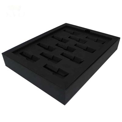 La caja de empaquetado del esmalte de uñas de lujo fijó la caja del cierre del imán de Matt Black Handmade Custom Logo