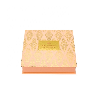 La colección de empaquetado de lujo de encargo del maquillaje de los cosméticos encajona la caja de regalo magnética de la cartulina del cierre de la tapa para el embalaje
