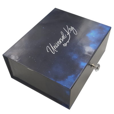 Caja cosmética de lujo de papel