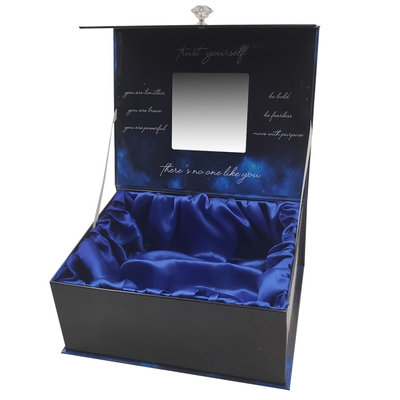 Caja cosmética de lujo de papel