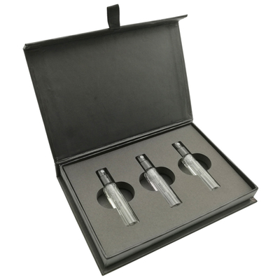 Caja cosmética de lujo vacía de papel de encargo perfumar el regalo de empaquetado