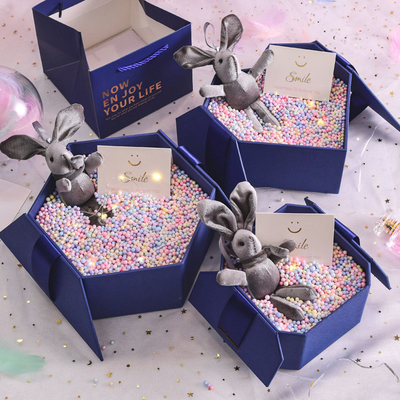 Caja de regalo cosmética de lujo que empaqueta para los productos de maquillaje