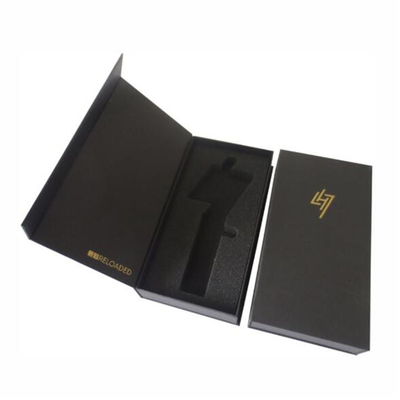 Impresión en offset de papel 4c de la cartulina de encargo de Logo Magnetic Luxury Cosmetic Box