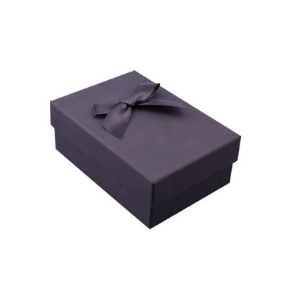 Caja de regalo cosmética del paquete de la caja del boutique blanco cosmético de lujo de encargo del negro