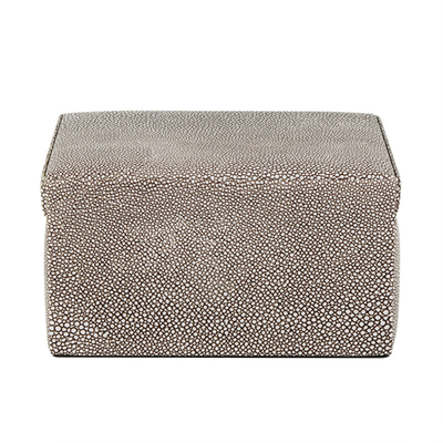 Caja de regalo de empaquetado de la imitación de cuero de regalo de la joyería adaptable de la caja