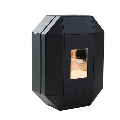 Cartulina de cuero de la caja de regalo de la PU de la cartulina de gama alta de lujo para el vino