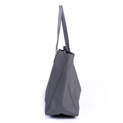 PU reutilizable Tote Bag de cuero de las mujeres 	 L39 x W16 x H30 cm