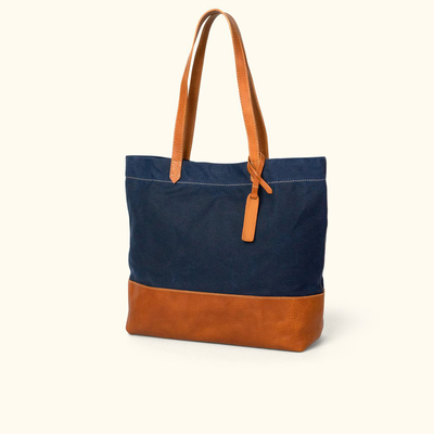 La capacidad grande Tote Bag Durable Waterproof Travel de cuero enceró la lona