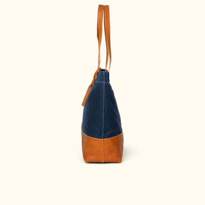 La capacidad grande Tote Bag Durable Waterproof Travel de cuero enceró la lona