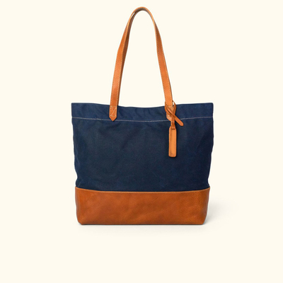 La capacidad grande Tote Bag Durable Waterproof Travel de cuero enceró la lona