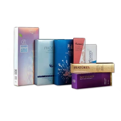 Buen precio Skincare que empaqueta perfume poner crema facial de la caja de la tinta cosmética de lujo de la loción en línea