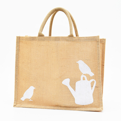 Buen precio Vida de cada día impresa de encargo de Tote Bag Beach Bathing Shopping de la arpillera de las señoras en línea